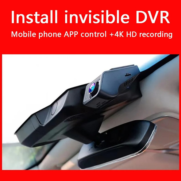 HD 4K 2160P WiFi Car DVR Dash Cam Camera 2K 1600P 24H Parking Monitor APP Control Car Driving Video Recorder for all cars