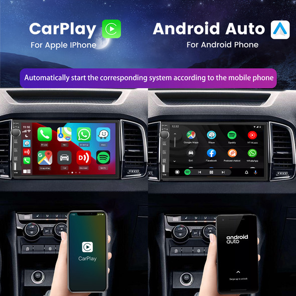 Carlinkit Wired/Wireless CarPlay Wireless Android Auto Dongle Mirror For Modify Android Screen Car Ariplay Smart Link IOS 14 15