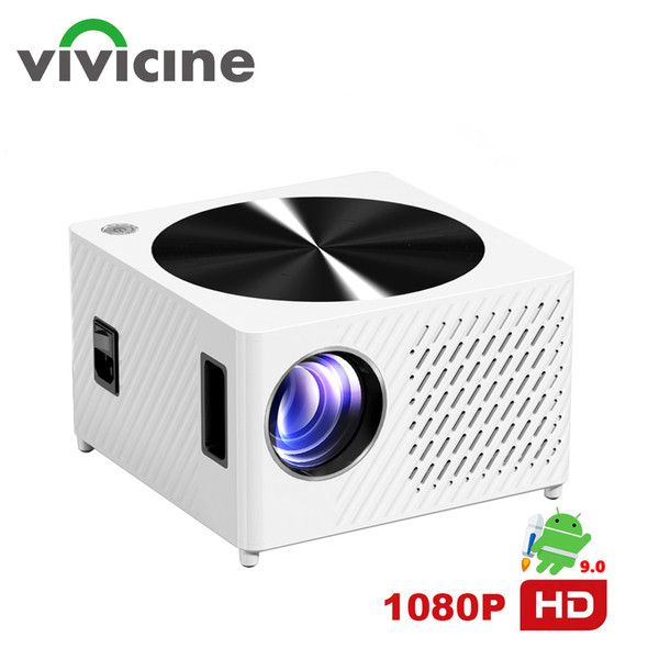 Vivicine K3 Newest Android 9.0 1080p Home Theater Projector,pc Wifi Hd