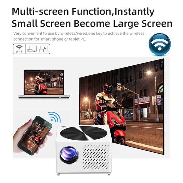 Vivicine K3 Newest Android 9.0 1080p Home Theater Projector,pc Wifi Hd