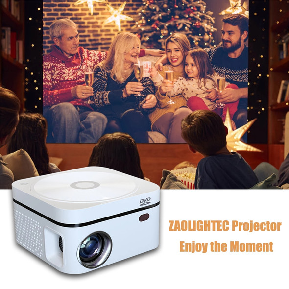 ZAOLIGHTEC K40 CD Projector Portable Projector Support 1080P 200"