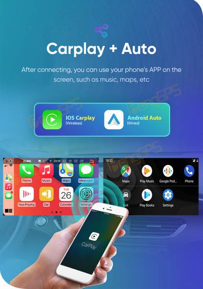 For Ford Edge 2015-2019 10.4 Inch Android 11 Intelligent Systems Car Radio Multimedia Video Player Auto Navigation Carplay GPS