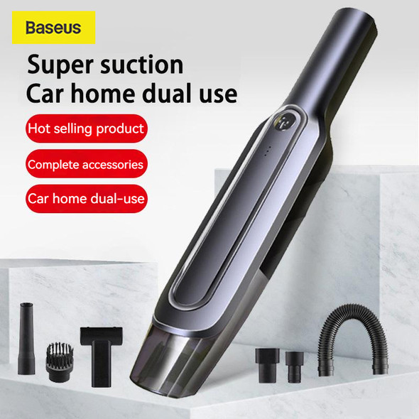 Baseus Wireless Portable Car Vacuum Cleaner High-power Large Suction Blowing 2 IN 1 Vacuum Cleaner Car Electrical Appliance