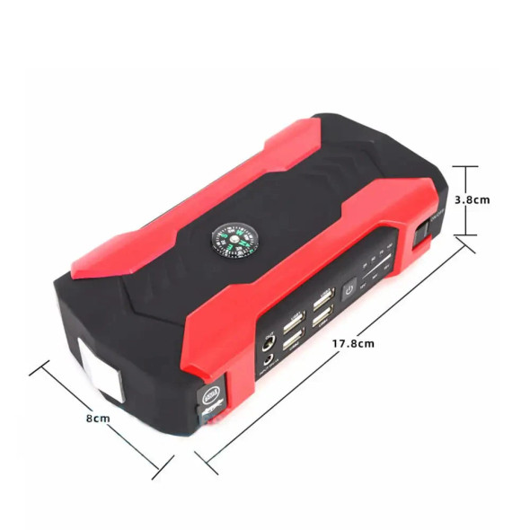99800mAh Car Jump Starter Power Bank With Air Compressor 12V Portable Car Battery Charger Air Pump Car Electrical Appliances