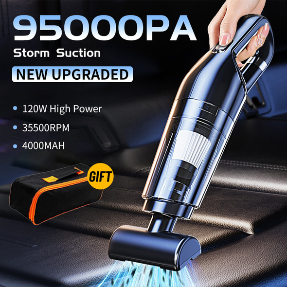 Car Vacuum Cleaner Wireless Strong Handheld for Home Appliance Cleaning Machine Portable Auto Robot Car Electrical Accessories