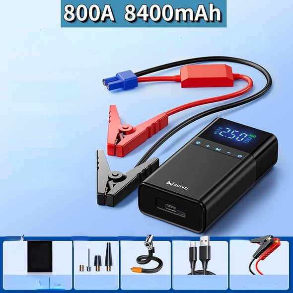 1500A Powerful Car Jump Starter Portable Power Bank 12V Vehicle Air Pump Compressor electrical appliances