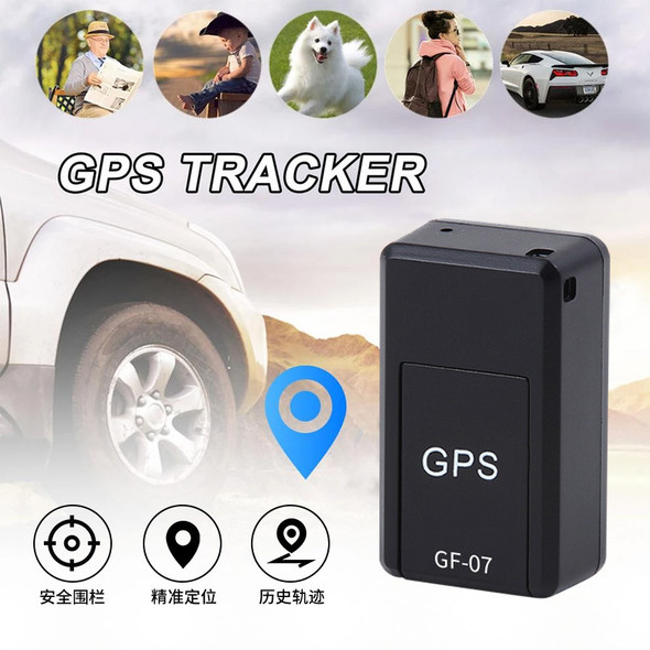 GF 07 Mini GPS Car Tracker Real Time Tracking Car Anti-Theft Anti-lost Locator Strong Magnetic Mount SIM Message Positioner