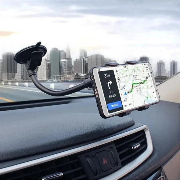 360° Rotating Car Mobile Phone Holder Universal Dashboard Mount Car Holder GPS Phone Stands Car Desktop Phone Holder Accessories