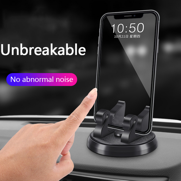 New 360 Degree Rotate Car Phone Holder Dashboard Bracket Smart Phone Support Rotatable Simple Car GPS Bracket Car Accessories