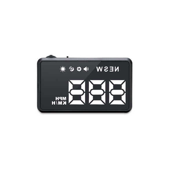 H1 HUD Head-up Display Car GPS Digital Speedometer USB Windshield Projector Universal Speed Meter for Auto Car Electronic Device