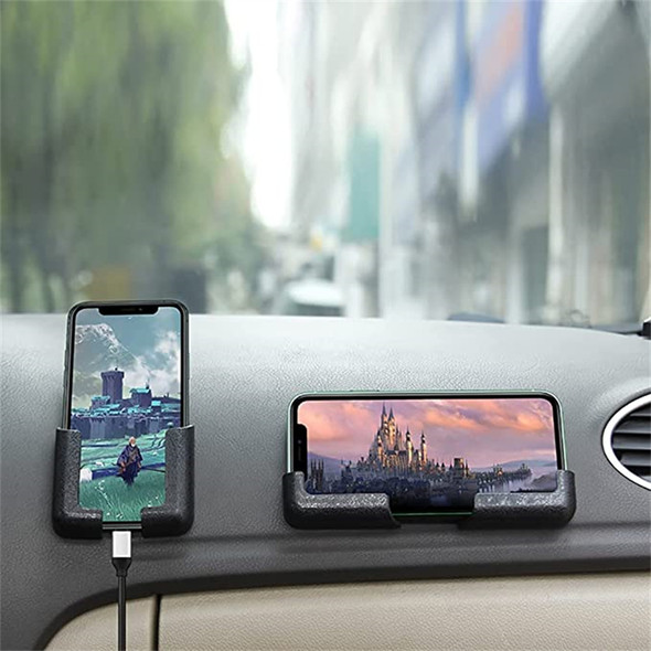 1-2Pair Self-Adhesive Dashboard Phone Mount Holder Car Phone Holder Universal Auto Gravity GPS Stand Rack Car Accessories
