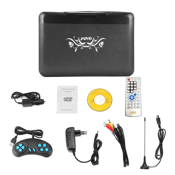 13.9 Inches Portable Dvd Player Region-free Evd Player Usb Port 270