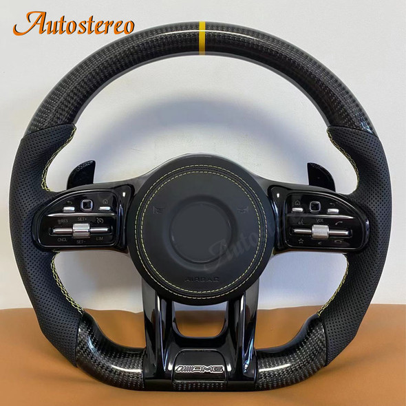 2022 Upgrade Car Steering Wheel Assembly For Mercedes Benz AMG Retrofit Control Interior Accessorie Shift Paddle Auto Electronic
