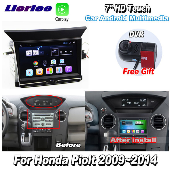 2din For Honda Pilot 2009-2014 Car Android Accessories Multimedia Player GPS Navigation System Radio HD Screen Stereo Head Unit