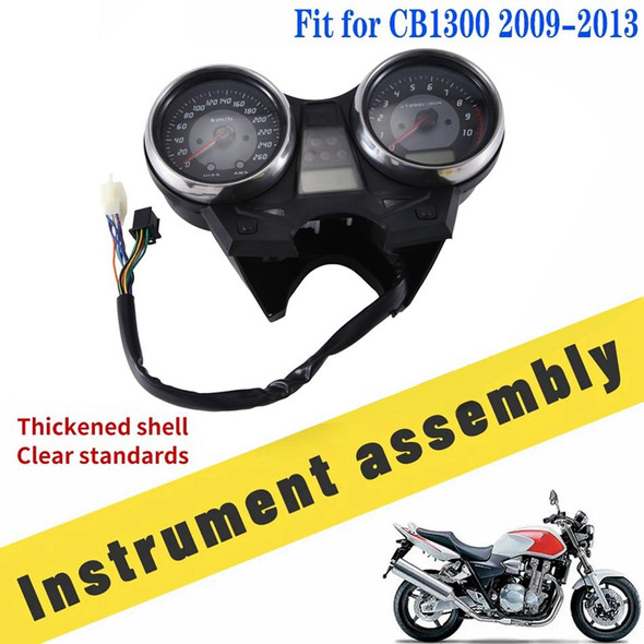 Motorcycle ABS Speedometer Tachometer Meter Instrument Gauge Component Fit For HONDA CB1300 2009-2013