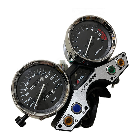 Motorcycle Gauges Cluster Speedometer Tachometer Instrument Assembly For YAMAHA XJR 1200 1989-1997 260km
