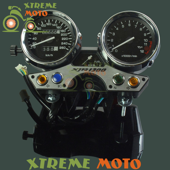 Tachometer Odometer Instruments Speedometer Gauge Cluster Meter For Yamaha XJR 1300 XJR1300 89 90 91 92 93 94 95 96 97