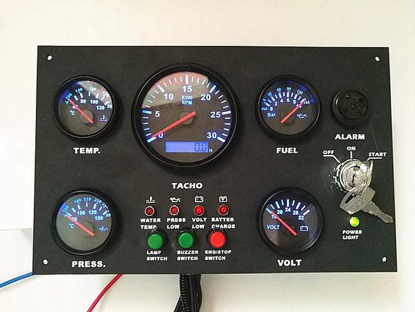 Customize Engine Car Motorcycle Instrument Cluster Gauge Meter Panel Dashboard For Marine Boats Ship