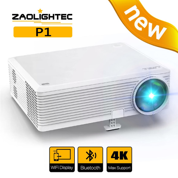ZAOLIGHTEC P1 Projector Full HD Native LED Home Theater Outdoor