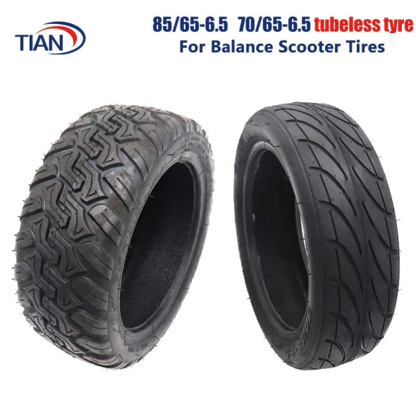 10 Inch 85/65-6.5 Off-Road tubeless Tire 70/65-6.5 Vacuum Tyre for Xiaomi Ninebot9 Mini Pro Electric Scooter Balance car