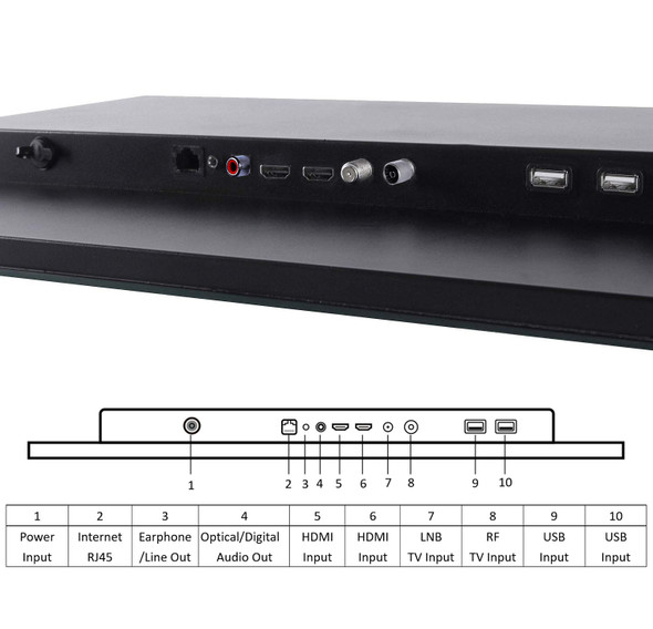 Soulaca 22 Inch Bathroom TV Smart Mirror TV IP66 Waterproof Integrated Soulaca 22 Inch Bathroom TV Smart Mirror TV IP66 Waterproof Integrated