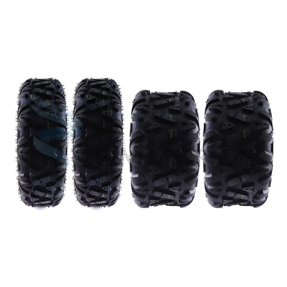 4 Pcs/lot Front 23x7-10 Vacuum Tyre Rear 22x10-10 Tubeless Tire For 110cc-250cc ATV Go Kart UTV Buggy Quad Bike 10 inch Wheel