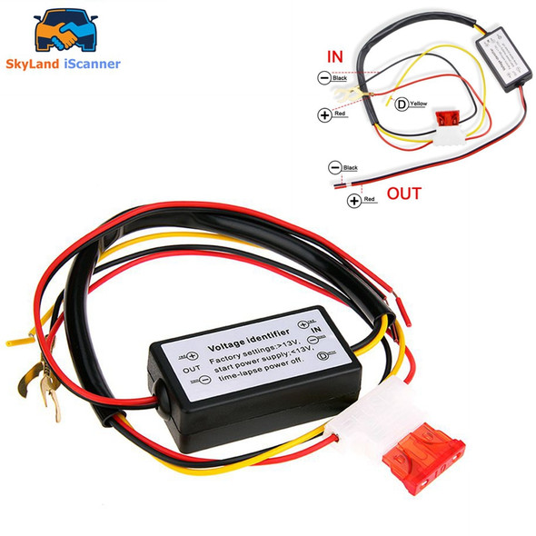 Newest Car LED DRL Controller Auto Daytime Running Light Relay Harness Dimmer On/Off Fog Light Controller Start Power