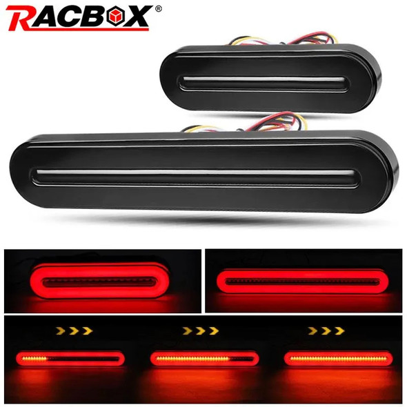 3 in 1 LED Tail Brake Light Trailer Light LED 12V 24V Car Taillights Truck Turn Signal Lamp ATV Rear Stop Flash Lamp Waterproof