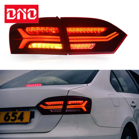 Car LED Taillight For Volkswagen VW Jetta MK6 2012 2013 2014 Rear Running Lamp Brake Reverse Turn Signal Car Accessories