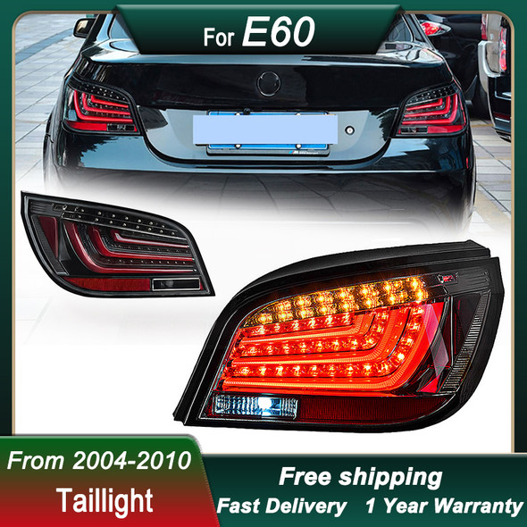 Car Tail Lights For BMW 5 Series E60 2004-2010 FULL LED Brake Reverse Tail Lamp Dynamic Signal Light Light Tail Lamp Assembly