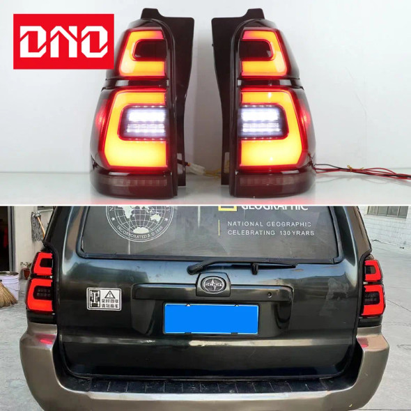 Car LED Taillight For Toyota 4Runner 2003 - 2008 2009 Rear Running Lamp Brake Reverse Turn Signal Waterproof Car Accessories