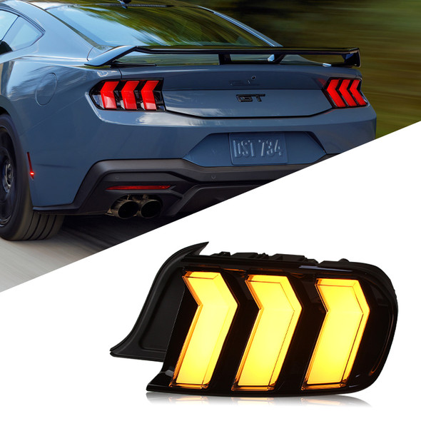 Upgrade to the RGB dynamic full LED taillamp taillight rearlamp rear light for Ford mustang tail lamp tail light 2015-2023