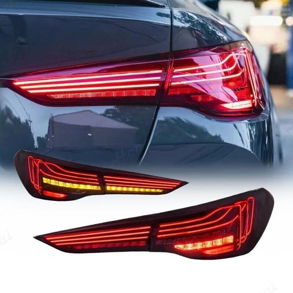 Taillight Assembly LED Dynamic Tail Light For 2020 2021 2022-2023 BMW 4 Series G22 G23 G26 G82 M4 CSL brake light，backup light