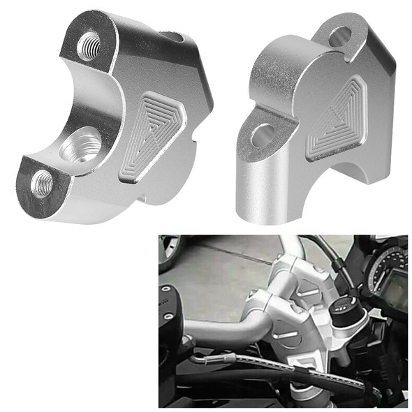 CNC Motorcycle Handlebar Riser Lift Back Move Mount Lifter For BMW R1200GS R1250GS Adventure GS 1200 1250 R1250RS S1000XR R1200R