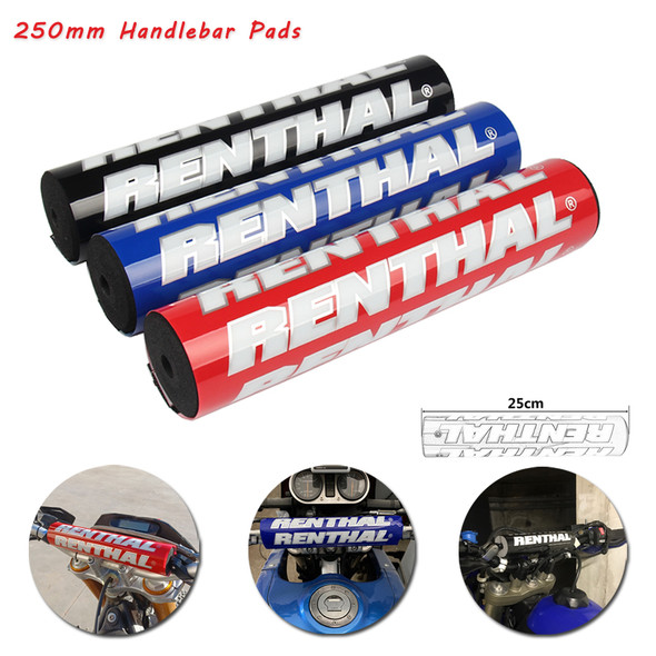 250mm Handlebar Pad 7/8" Handlebar Crossbar For Protaper Renthal Bse Kayo CRF YZF ATV Dirt Pit Bike Motorcycle Motocross Enduro