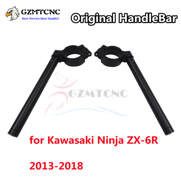 Motorcycle Clip on Fork Handle Bar Handlebar for Kawasaki Ninja ZX-6R ZX6R ZX636 ZX 636 2013-2018 Original HandleBars