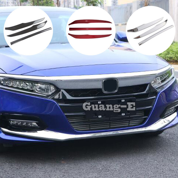 Cover Bumper Engine Trim Front Below Bottom Racing Grid Grill Grille Frame For Honda Accord 10th 2018 2019 2020 2021 2022 2023