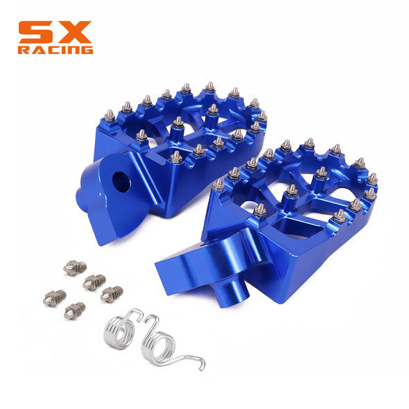 Motorcycle CNC Foot Pegs Footpeg Pedals FootRest For YAMAHA YZ 65 85 125 250 125X 250X 250FX 450FX WR 250F 450F YZF WRF 250 450