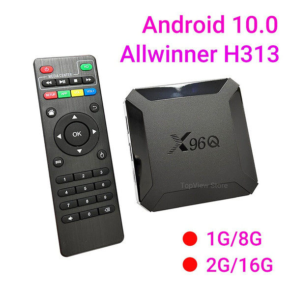 2023 X96Q Smart TV Box  Android 10.0 4K Allwinner H313 4K Set Top Box