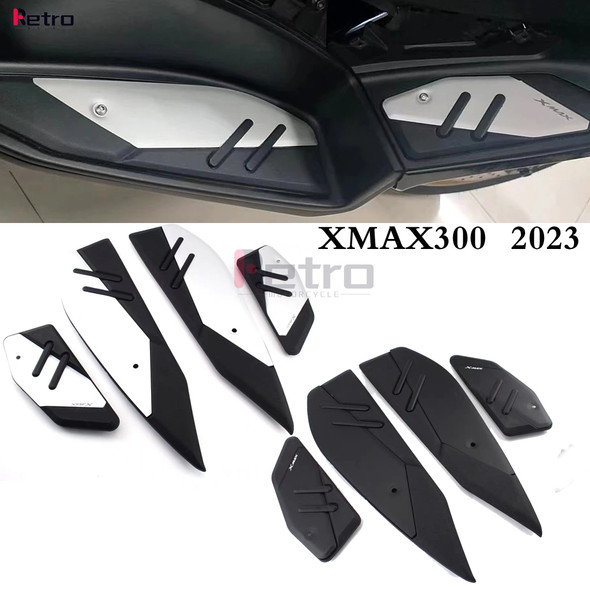 XMAX 2023 Foot Pegs Motorcycle Skidproof Pedal Footrest Footpads For Yamaha XMAX 125 250 300 400 XMAX125 XMAX250 XMAX300 XMAX400 XMAX 2023 Foot Pegs Motorcycle Skidproof Pedal Footrest Footpads For Yamaha XMAX 125 250 300 400 XMAX125 XMAX250 XMAX300 XMAX400