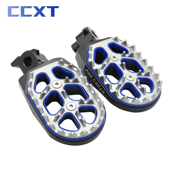 CNC Footrest Foot Peg Rest Pedals Footpegs For YAMAHA Tenere 700 XTZ700 2019-2024 World Raid 2020 Rally Edition 2020-2023 2024