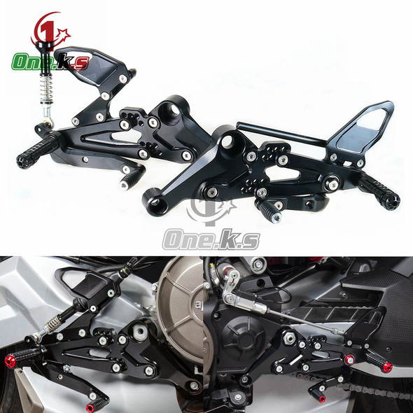 Motorcycle footrest footpeg pedal foot peg Rearset Rear Set Rearsets For Aprilia RS660/Tuono 660 2021-2022 Motorcycle footrest footpeg pedal foot peg Rearset Rear Set Rearsets For Aprilia RS660/Tuono 660 2021-2022
