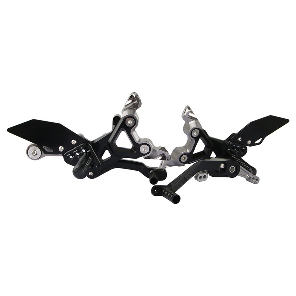 Rearset Footrest For BMW S1000RR S 1000 RR 2019 2020 Motorcycle CNC Adjustable Rear Sets Foot Pegs Pedal Rests Rider Footpeg Rearset Footrest For BMW S1000RR S 1000 RR 2019 2020 Motorcycle CNC Adjustable Rear Sets Foot Pegs Pedal Rests Rider Footpeg
