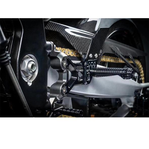 Motorcycle Footrest S1000 RR Adjustable Rear Sets Foot Pegs Rests S 1000 RR For BMW S1000RR 2019-2023 Rearset Pedal Rest Footpeg Motorcycle Footrest S1000 RR Adjustable Rear Sets Foot Pegs Rests S 1000 RR For BMW S1000RR 2019-2023 Rearset Pedal Rest Footpeg