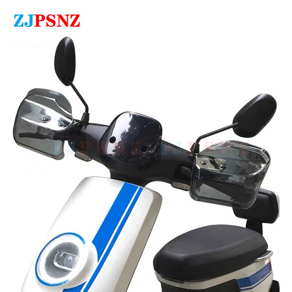 Motorcycle Scooter ebike Hand Guard Handguard Shield Windproof Motorbike Protector Modification Protective Gear Night Reflection