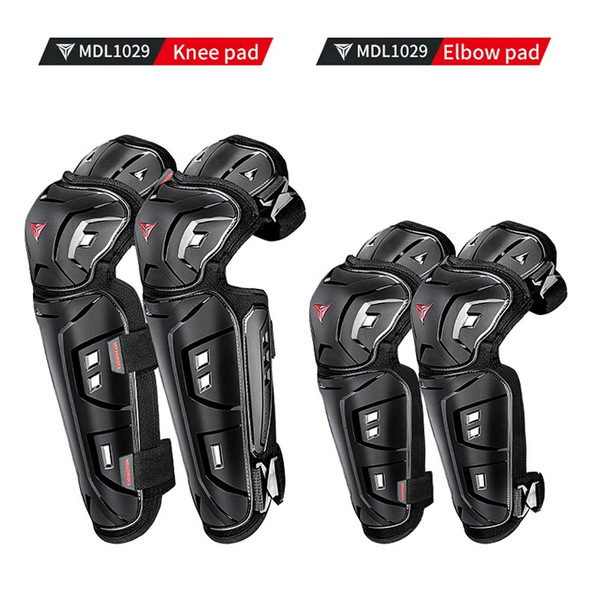 Elbow Protector Motorcycle Knee Pads Set Motocross Knee Guard Protective Gear Motocross Elbow Pads+Knee Pads