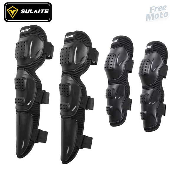 SULAITE Motorcycle Knee Pads and Elbow Pads Riding Protective Gears Outdoor Sports Motocross Equipment Moto Knee Guard SULAITE Motorcycle Knee Pads and Elbow Pads Riding Protective Gears Outdoor Sports Motocross Equipment Moto Knee Guard