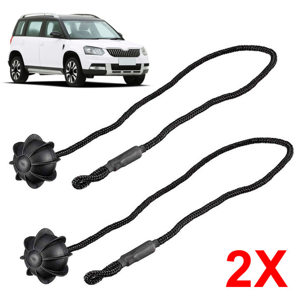 1/2pcs Car Parcel Shelf String Cord Cover Rear Shelves Trunk Hang Rope Buckle Sling Holding Strap For VW Golf MK6 MK5 GTI R20