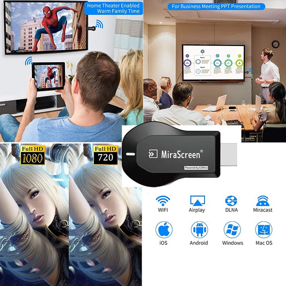 Anycast Tv Stick 1080P Screen Mirror TV Dongle Wireless DLNA Display Anycast Tv Stick 1080P Screen Mirror TV Dongle Wireless DLNA Display