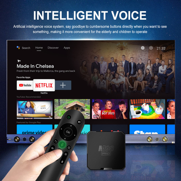 M98 PRO TV Box Android 10.0 2.4G/5G Wifi Allwinner H313 Quad core M98 PRO TV Box Android 10.0 2.4G/5G Wifi Allwinner H313 Quad core